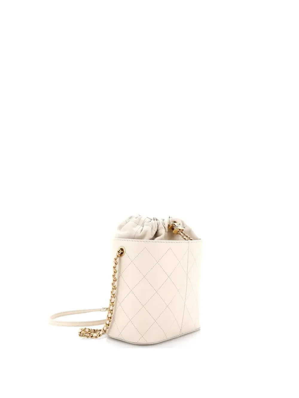 Chanel Cc Drawstring Bucket Crossbody #289057C42B
